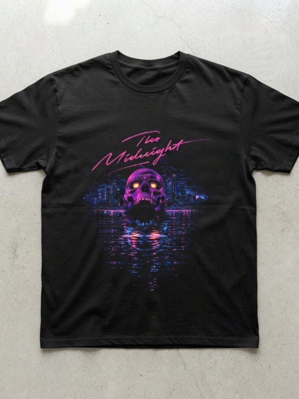 The Midnight Band 2026 North American Tour Skull T-Shirt